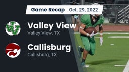 Recap: Valley View  vs. Callisburg  2022