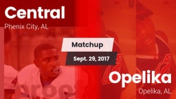 Matchup: Central  vs. Opelika  2017