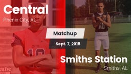 Matchup: Central  vs. Smiths Station  2018