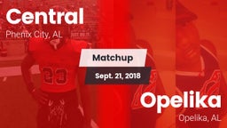 Matchup: Central  vs. Opelika  2018