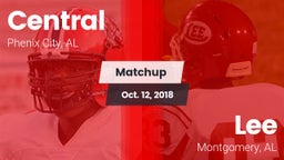 Matchup: Central  vs. Lee  2018