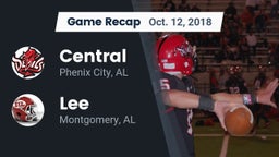 Recap: Central  vs. Lee  2018