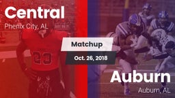 Matchup: Central  vs. Auburn  2018