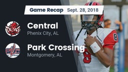 Recap: Central  vs. Park Crossing  2018