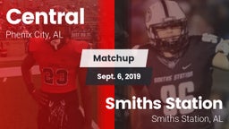 Matchup: Central  vs. Smiths Station  2019