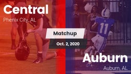 Matchup: Central  vs. Auburn  2020