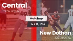 Matchup: Central  vs. New Dothan  2020