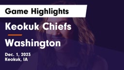 Keokuk Chiefs vs Washington  Game Highlights - Dec. 1, 2023