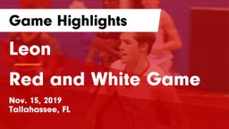 Leon  vs Red and White Game Game Highlights - Nov. 15, 2019