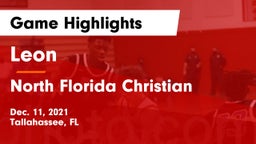 Leon  vs North Florida Christian  Game Highlights - Dec. 11, 2021