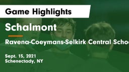 Schalmont  vs Ravena-Coeymans-Selkirk Central School District Game Highlights - Sept. 15, 2021