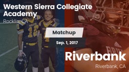 Matchup: Western Sierra Colle vs. Riverbank  2017