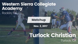 Matchup: Western Sierra Colle vs. Turlock Christian  2017