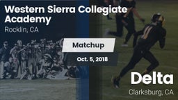 Matchup: Western Sierra Colle vs. Delta  2018