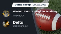 Recap: Western Sierra Collegiate Academy vs. Delta  2023