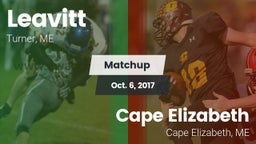 Matchup: Leavitt  vs. Cape Elizabeth  2017