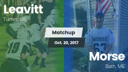 Matchup: Leavitt  vs. Morse  2017