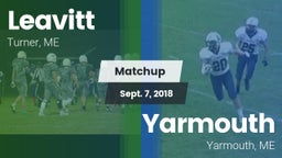 Matchup: Leavitt  vs. Yarmouth  2018