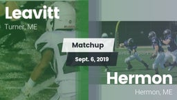 Matchup: Leavitt  vs. Hermon  2019
