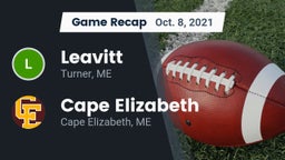 Recap: Leavitt  vs. Cape Elizabeth  2021