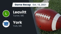 Recap: Leavitt  vs. York  2021