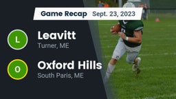 Recap: Leavitt  vs. Oxford Hills  2023