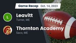 Recap: Leavitt  vs. Thornton Academy 2023