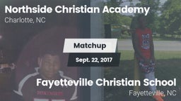 Matchup: Northside Christian  vs. Fayetteville Christian School 2017