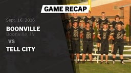 Recap: Boonville  vs. Tell City 2016