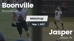 Matchup: Boonville High vs. Jasper  2017