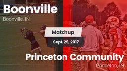 Matchup: Boonville High vs. Princeton Community  2017