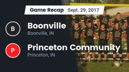 Recap: Boonville  vs. Princeton Community  2017