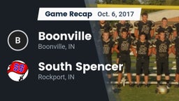 Recap: Boonville  vs. South Spencer  2017