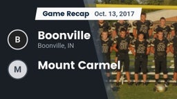 Recap: Boonville  vs. Mount Carmel 2017