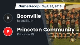 Recap: Boonville  vs. Princeton Community  2018