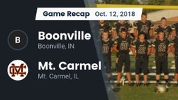 Recap: Boonville  vs. Mt. Carmel  2018