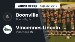 Recap: Boonville  vs. Vincennes Lincoln  2019