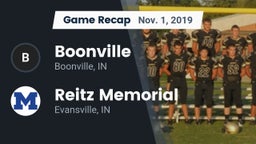 Recap: Boonville  vs. Reitz Memorial  2019