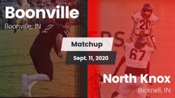 Matchup: Boonville High vs. North Knox  2020