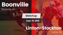 Matchup: Boonville High vs. Linton-Stockton  2020