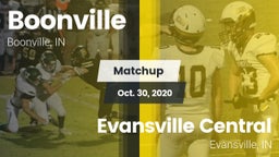 Matchup: Boonville High vs. Evansville Central  2020