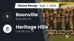 Recap: Boonville  vs. Heritage Hills  2023