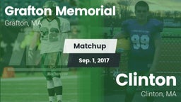 Matchup: Grafton Memorial vs. Clinton  2017