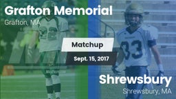 Matchup: Grafton Memorial vs. Shrewsbury  2017