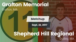 Matchup: Grafton Memorial vs. Shepherd Hill Regional  2017