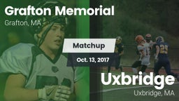 Matchup: Grafton Memorial vs. Uxbridge  2017