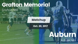 Matchup: Grafton Memorial vs. Auburn  2017