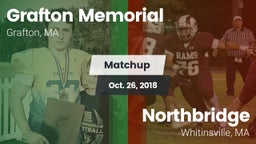 Matchup: Grafton Memorial vs. Northbridge  2018