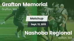 Matchup: Grafton Memorial vs. Nashoba Regional  2019
