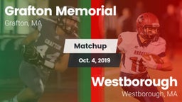 Matchup: Grafton Memorial vs. Westborough  2019